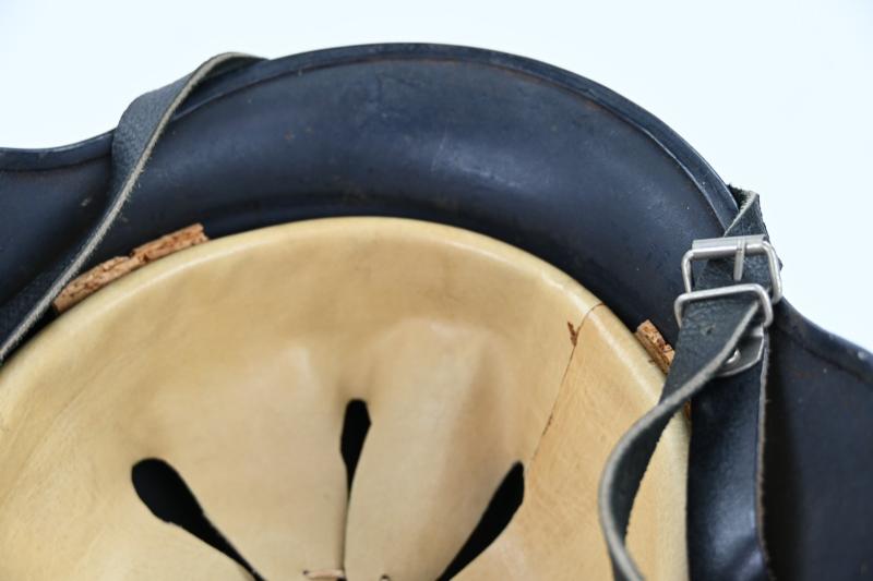 German M35 Luftschutz Beaded Helmet