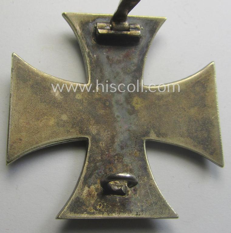 WWI-period, Iron Cross 1st class (or: 'Eisernes Kreuz 1. Klasse') being a very nicely preserved- (albeit typical non-maker-marked!) example (that was presumably produced in the late thirthies)