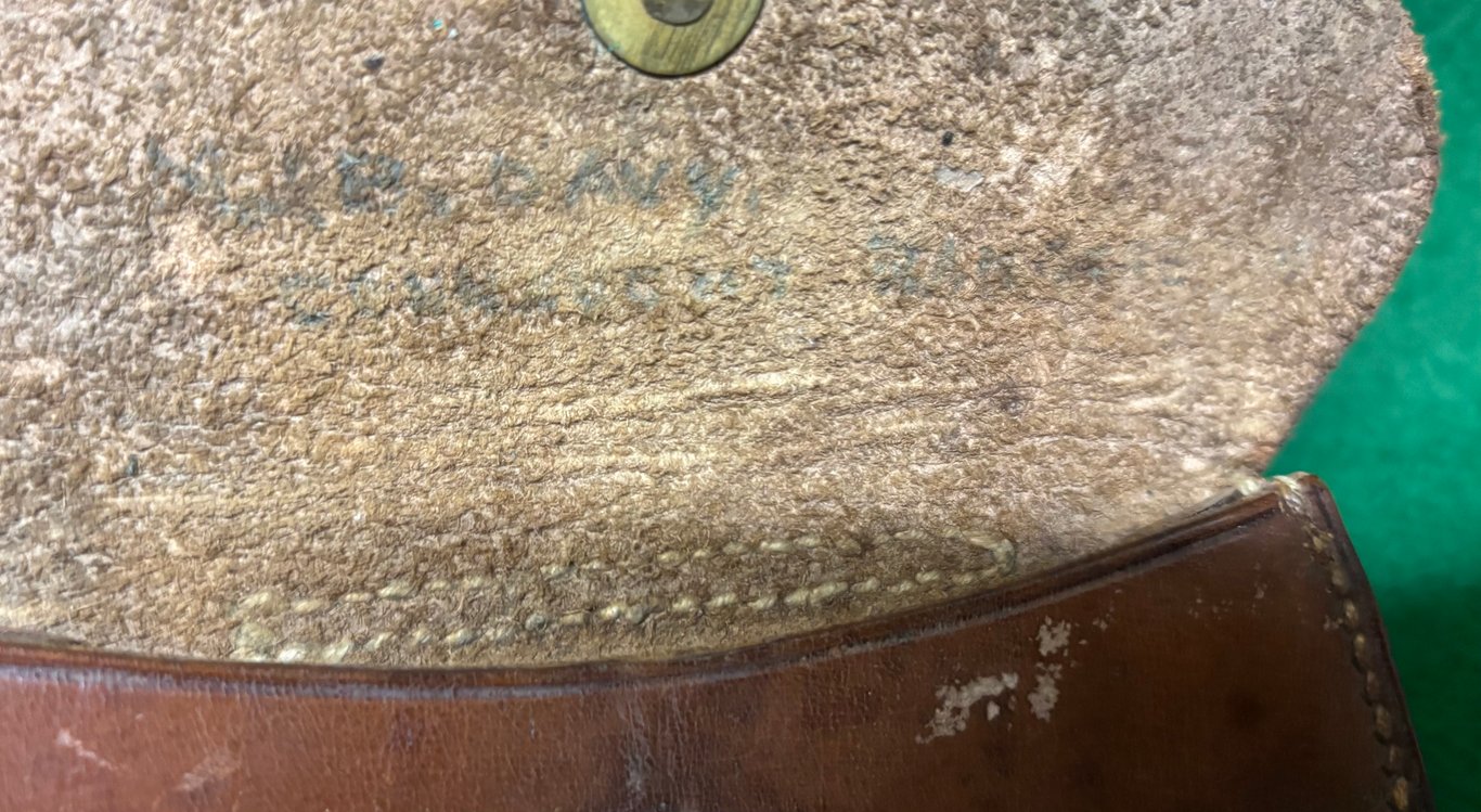 Great War Sam Browne Pistol Cartridge Case -Connaught Rangers 1916 Irish Rebellion