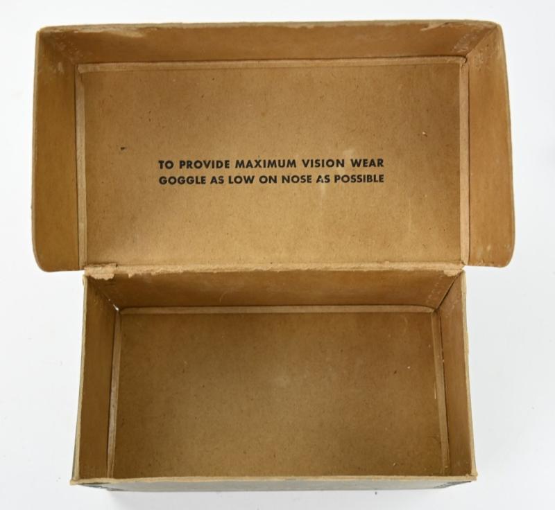 USAAF Type B-8 Flight Goggles Box