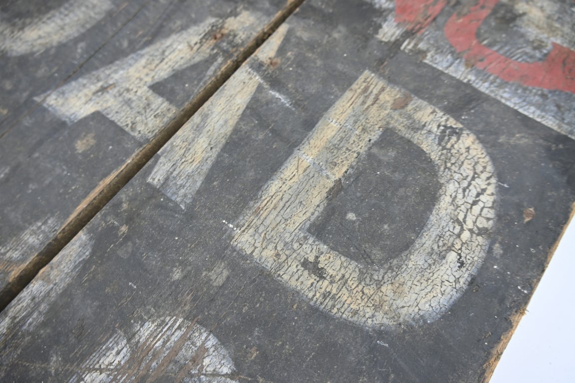 British WW2 Operation Veritable Road Sign