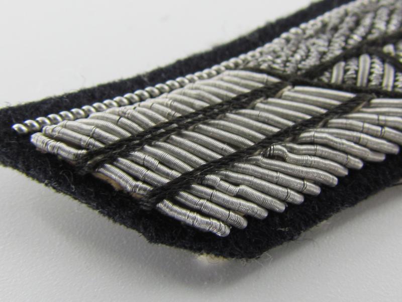 Army (Heer) Black Panzer Officer Bullion Breast Eagle...Rare