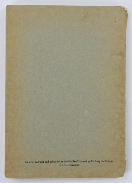 German HJ Booklet 'Du und dein Heer'