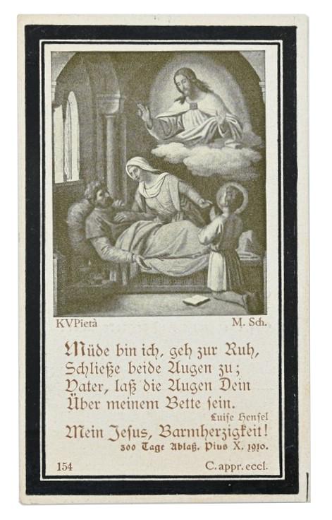 German WH Deathcard 'Anton Krannwetvogl'