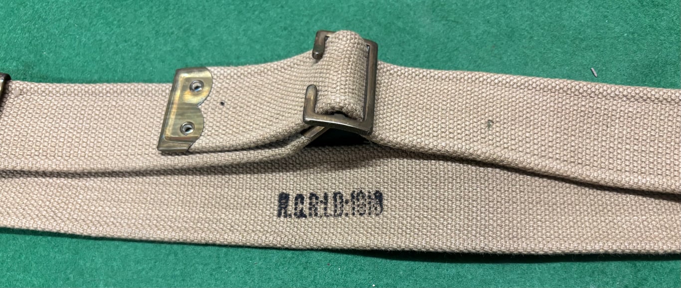 1903 Pattern Web Waistbelt