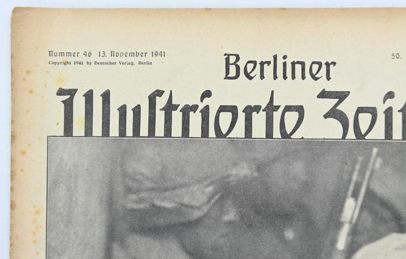 German Berliner Illustrierte Zeitung Newspaper 1941