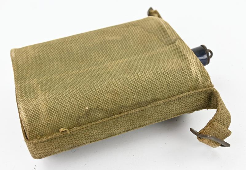 British WW2 Canteen with Carrying Frame