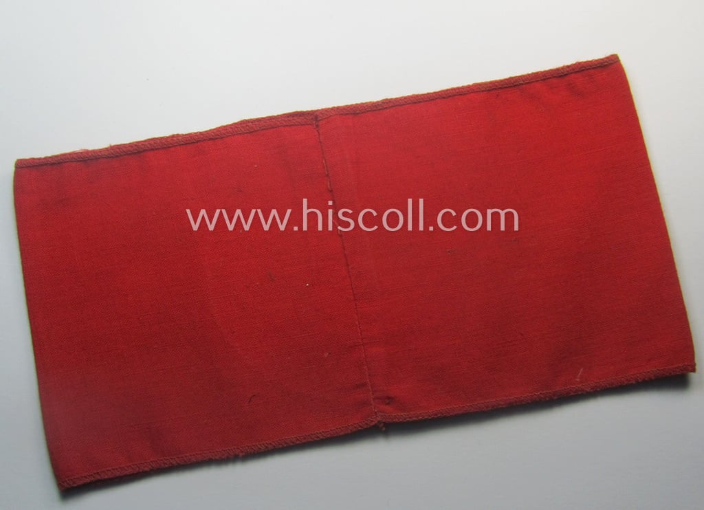 N.S.D.A.P.-related party-armband (ie. 'Armbinde') being of the 'partly woven'-pattern