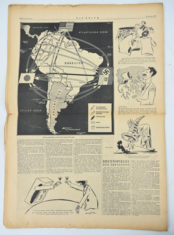 German Newspaper “Das Reich” 25 July 1943