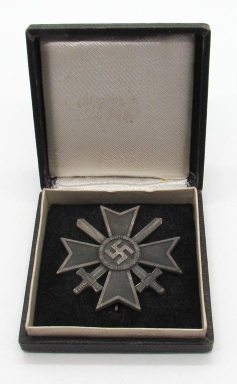 War Merit cross (KVK) first class “65” in Case