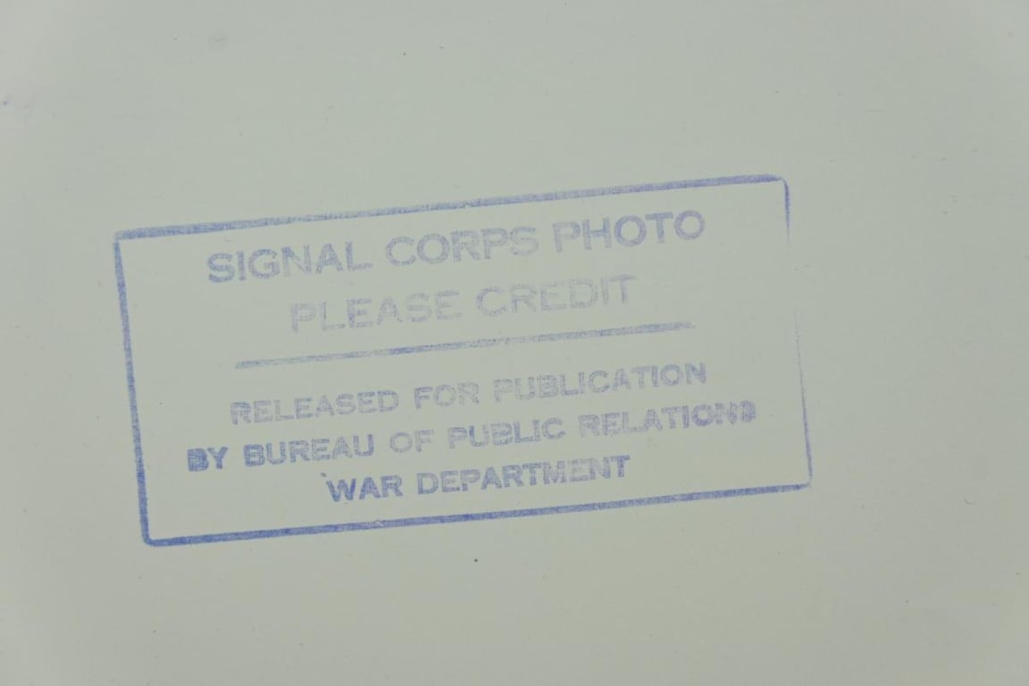 US WW2 D-Day Press Photo 6 June 1944