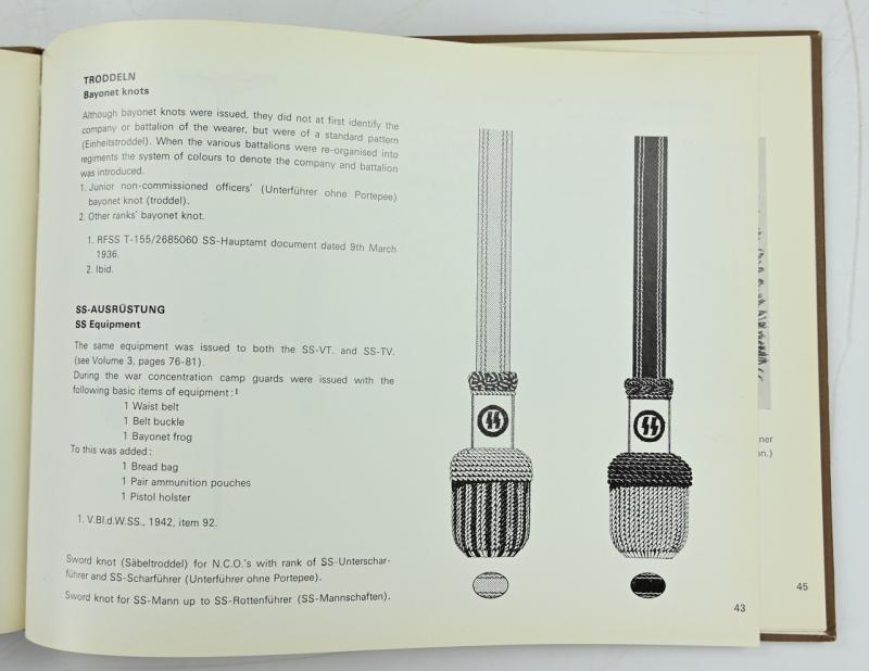 Collector's Book "Uniforms of the SS,Volume 4'' 1971