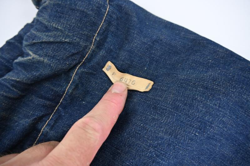 US WW2 Named Denim Kit-Bag