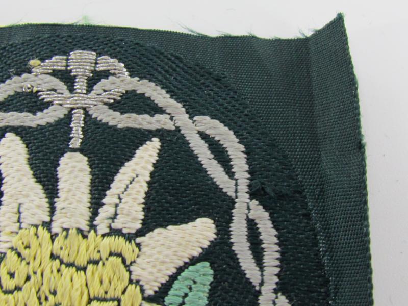 Wehrmacht Gebirgsjäger Edelweiss ‘BeVo’ sleeve badge