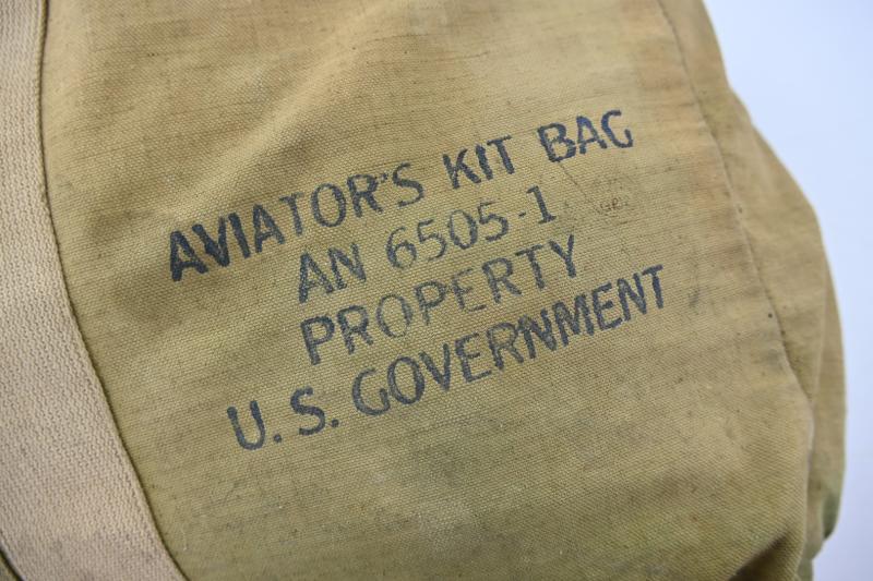 USAAF WW2 Named Irving Seat Type Parachute Harness Assembly