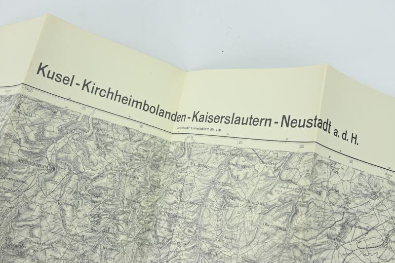 German Third Reich Travel Card 'Kaiserlautern'
