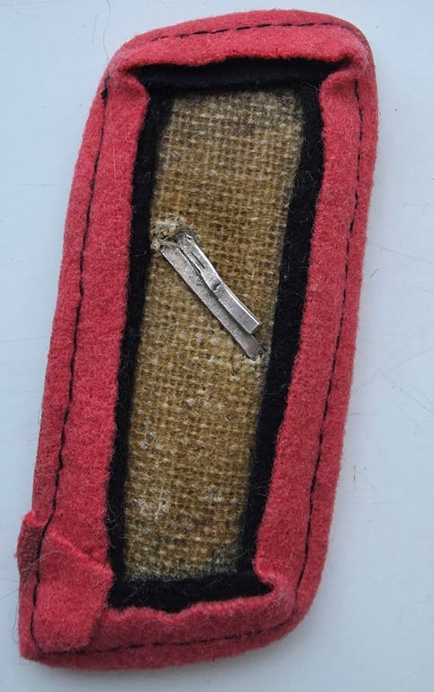 WW2 German Panzer wrap collar tabs