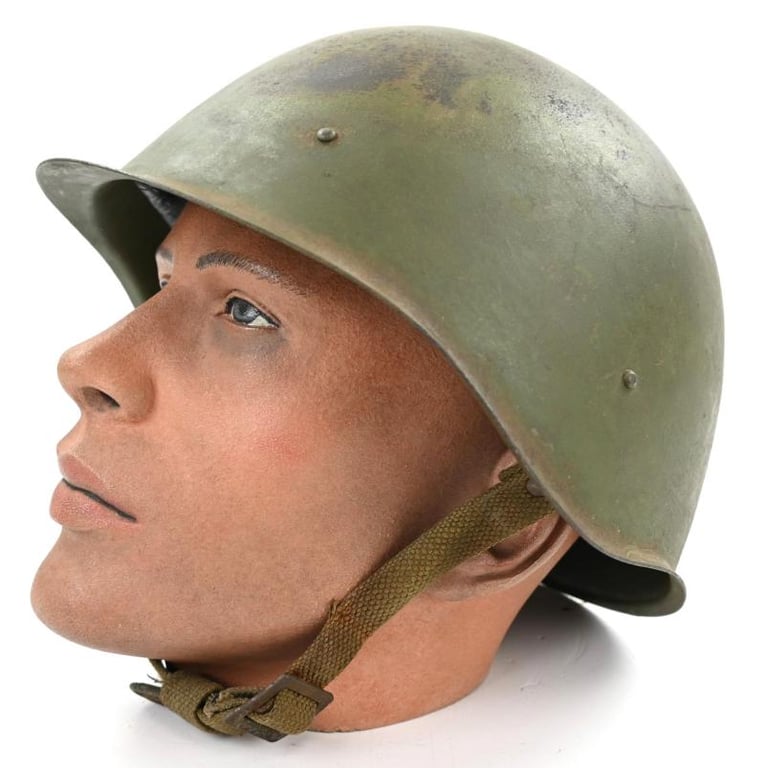 Soviet WW2 SSH-40 Combat Helmet