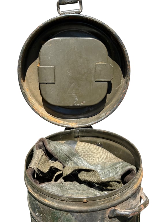 Camouflaged Gasmask Canister