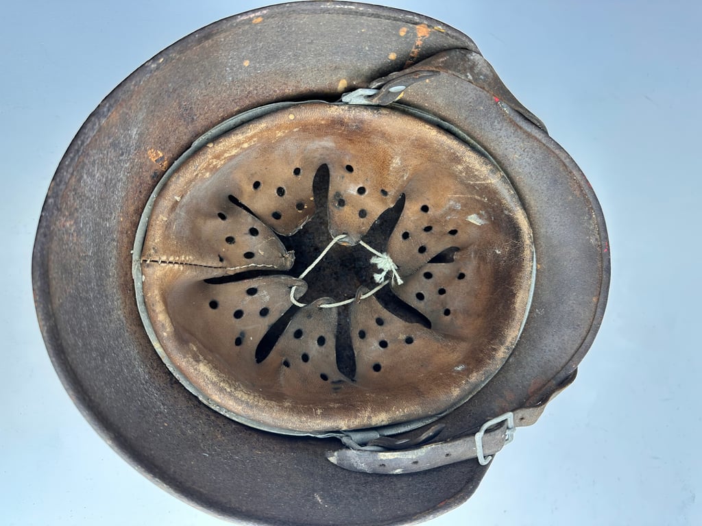 M35  German Medic Helmet "Red Cross"