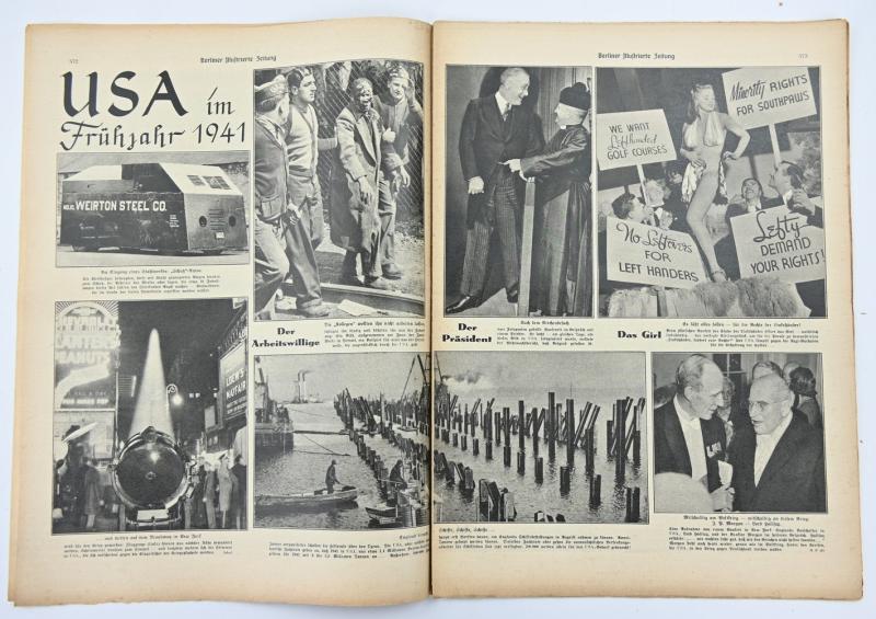 German Berliner Illustrierte Zeitung Newspaper May 1941
