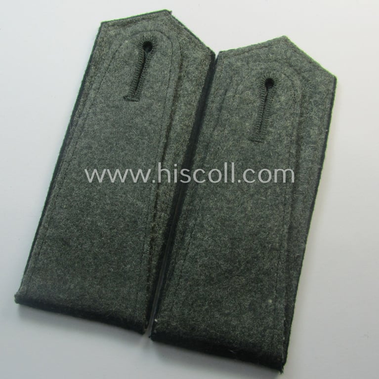 'Virtually mint' pair of WH (Heeres) neatly 'cyphered' ('M36'- ie. 'M40'-pattern and/or pointed-style) NCO-type shoulderstraps: 'Uffz. des Infanterie-Rgts. 41'