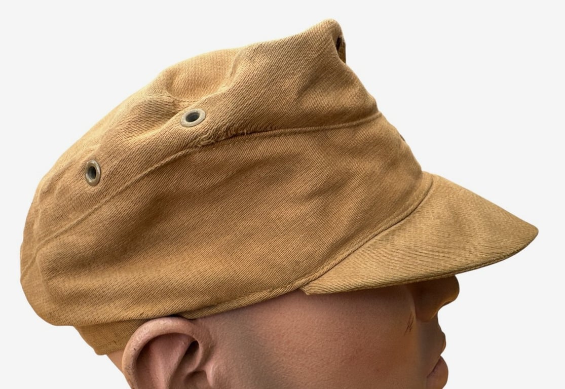 Kriegsmarine Tropical Field Cap (Tropenfeldmütze) – 'BAW' Marked