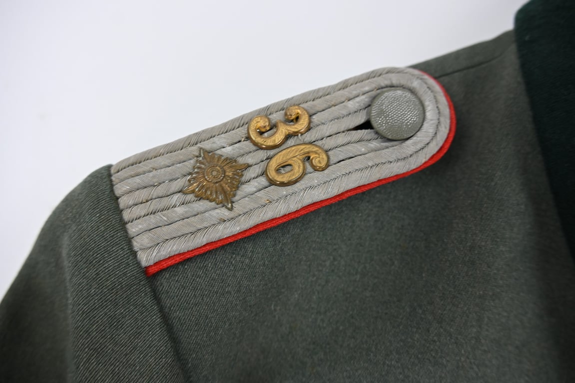 German WH Officer Tunic Artillery Regiment 36