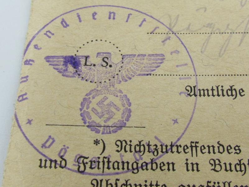 Purchase certificate for shooting supplies and explosives