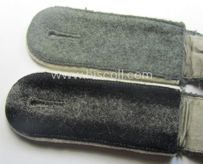 Pair of WH (Heeres) so-called: 'M40'- (ie. 'M43'-) pattern, EM-type shoulderstraps: 'Sld. der Inf.-Trpn.'