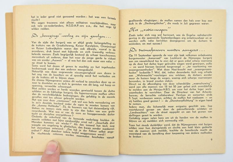 Dutch Book WW2 'Storm over Nijmegen'