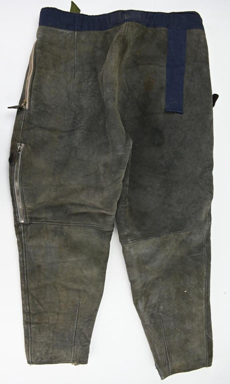 German LW Suede 'Channel' Trousers