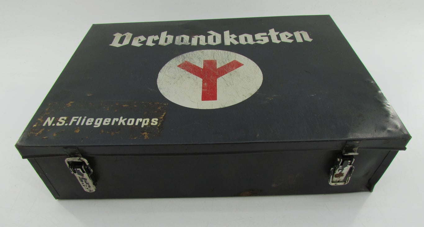 NSFK (Nationalsozialistisches Fliegerkorps) Verbandkasten....Rare
