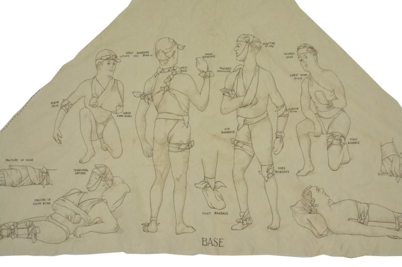 British WW2 Triangle First Aid Bandage