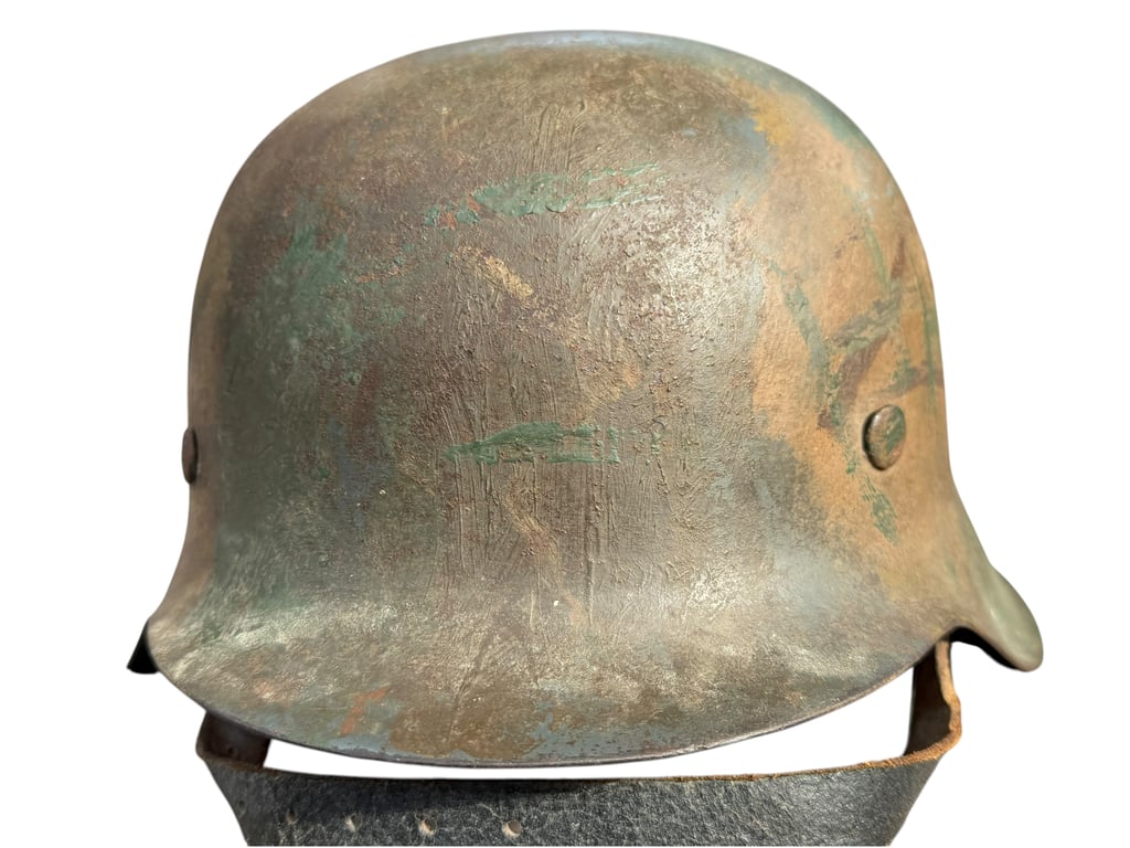 WH (HEER) Camouflaged M42 Helmet