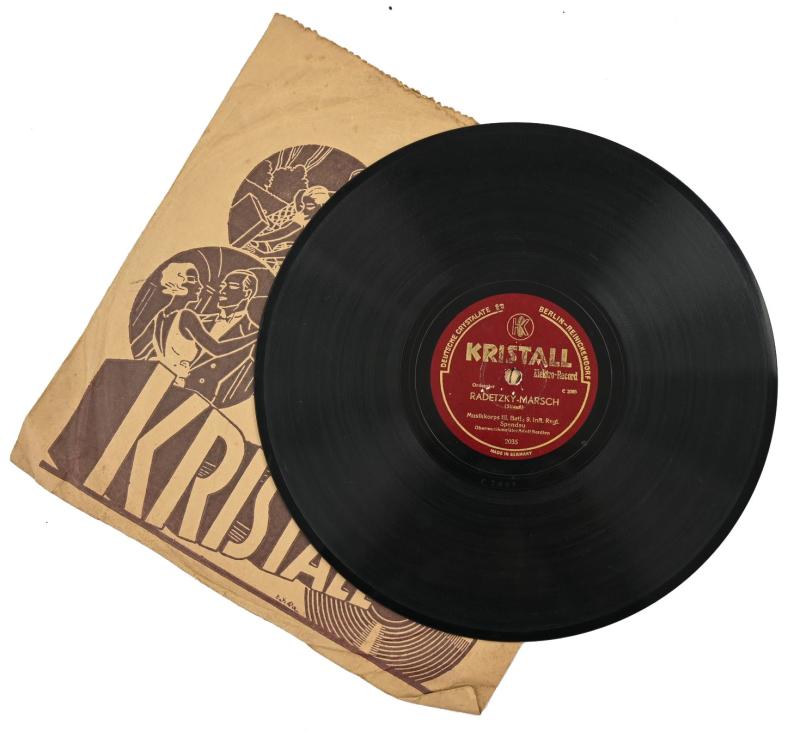 German Third Reich Era Music Record 'Infantry Regiment Spandau'