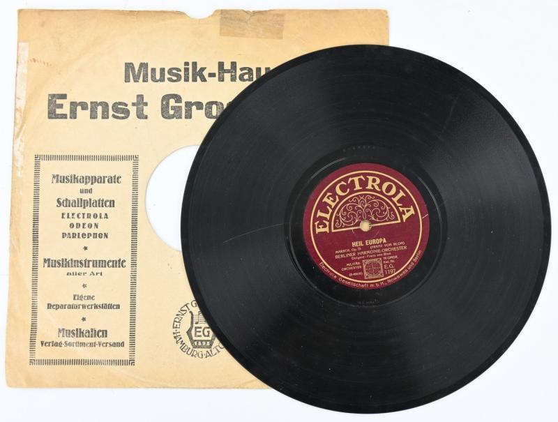 German Third Reich Era Music Record 'Berlin Harmonie-Orchester'