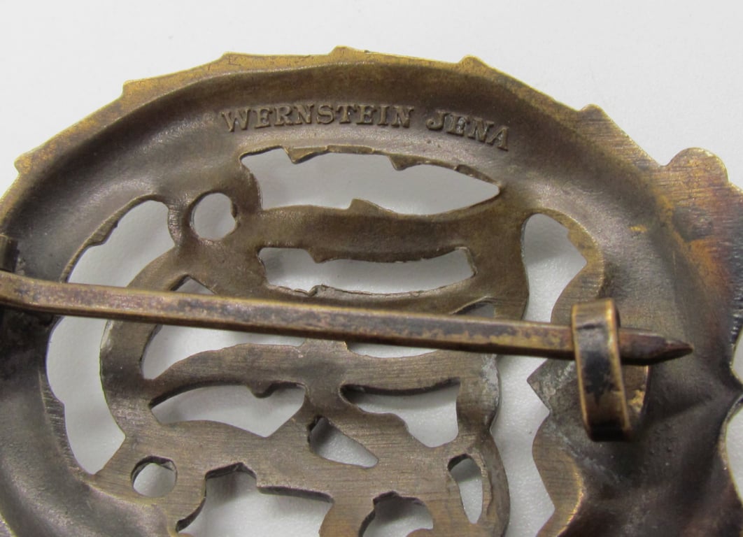 DRL sports badge in bronze – Hermann Werstein, Jena