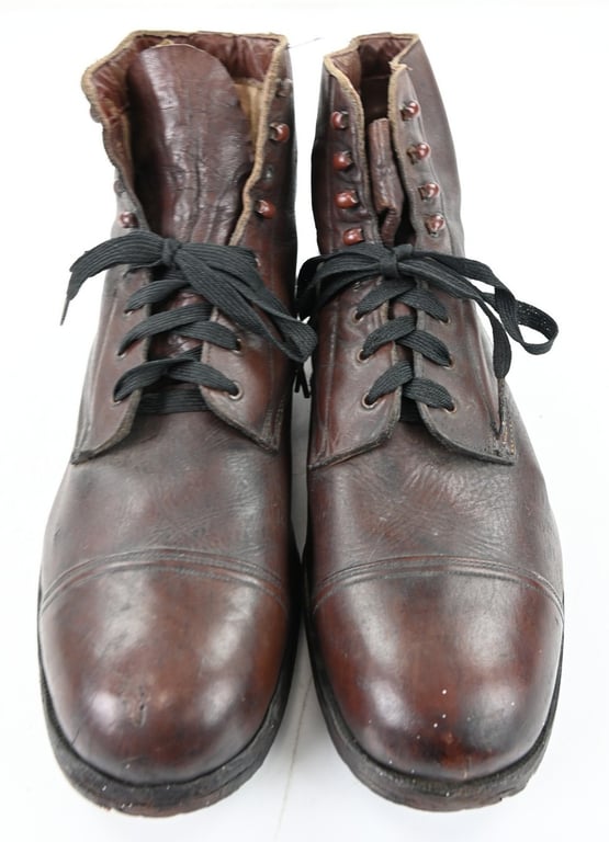 Dutch Pre WW2 EM/Officer Low Boots