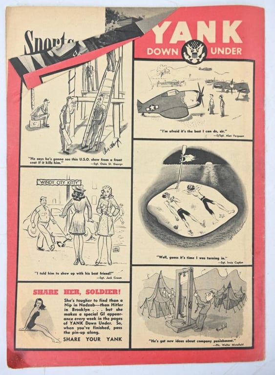 US WW2 Yank Magazine September 1944