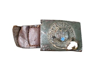 WH (HEER) Battle Damage Belt Buckle