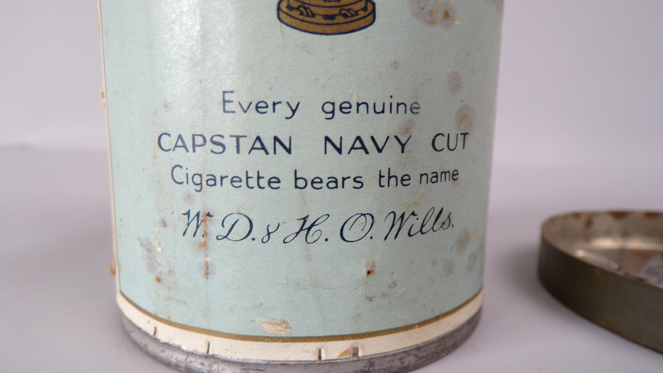 1940's Tin of Capstan cigarettes