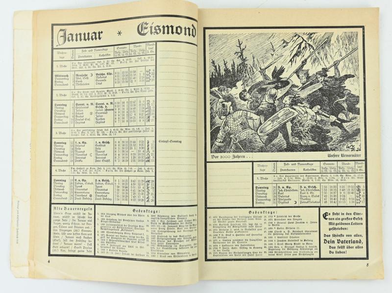 German Kyffhauserbund Yearbook 1936