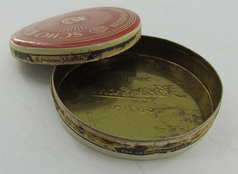 German Scho-ka-kola Tin Can