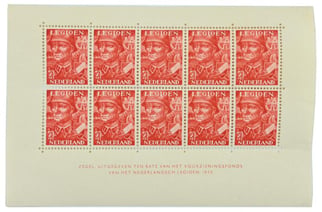 Dutch Waffen-SS Post Stamp Set 'Legioen Nederland'