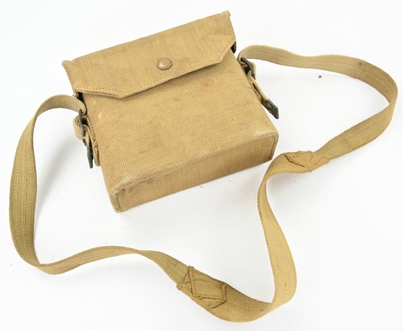 British WW2 Binoculair Case & Carrying Strap 1942
