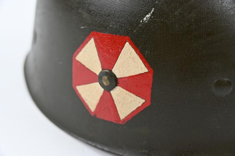 US WW2 Captain Eight Army M1 Helmet Liner