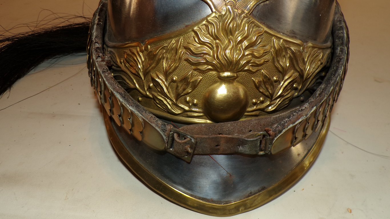 French M1874 Matching Cuirasse and Helmet