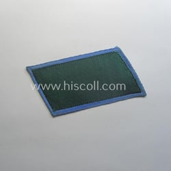 Regrettably single, (entirely!) 'BeVo'-woven, EM-pattern 'Ostvölker'-collar-tab as intended...