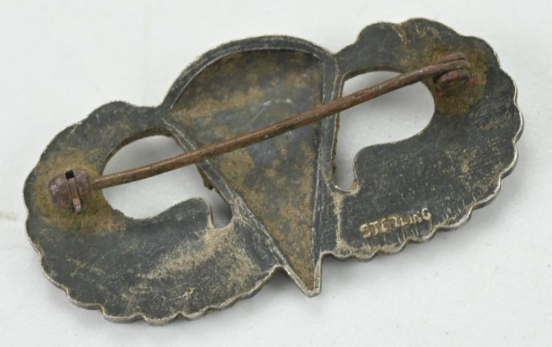 US WW2 Sterling Silver Jumpwing